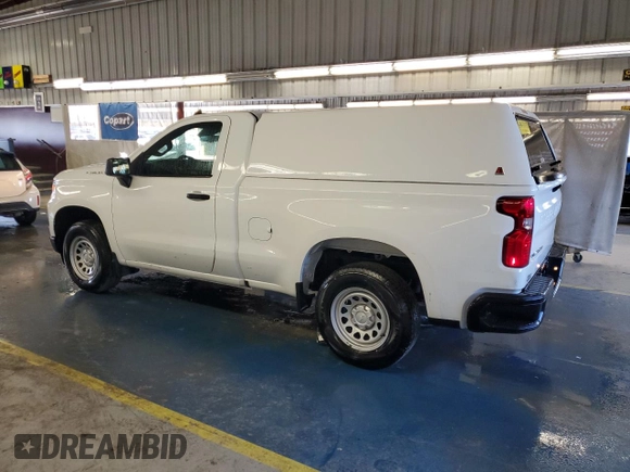 2023 Chevrolet Silverado 1500 Work Truck with VIN 3GCNAAEKXPG307409, listed as a Copart auction lot 51586145 with 123,220 mi miles and Clean Title. Bid and sale history available at carsss.com. Image 2.