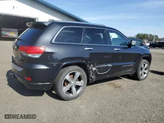 2014 Jeep Grand Cherokee Overland with VIN 1C4RJFCT8EC441619, listed as a Copart auction lot 53292505 with 139,267 mi miles and Clean Title. Bid and sale history available at carsss.com. Image 3.