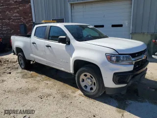 2021 Chevrolet Colorado 4WD Work Truck with VIN 1GCGTBEN8M1101244, listed as a Copart auction lot 43224575 with 158,857 mi miles and Clean Title. Bid and sale history available at carsss.com. Image 4.