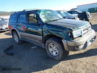 2000 Toyota 4Runner Limited with VIN JT3HN87R5Y0304836, listed as a IAAI auction lot 41724522 with 344,774 mi miles. Bid and sale history available at carsss.com. Image 1.
