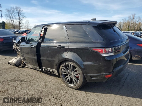 2017 Land Rover Range Rover Sport HSE Dynamic with VIN SALWV2FV6HA144161, listed as a Copart auction lot 50561485 with 99,739 mi miles and Clean title. Bid and sale history available at DreamBid. Image 2.