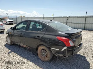 2017 Nissan Versa S with VIN 3N1CN7AP8HL802669, listed as a Copart auction lot 57773025 with 128,079 mi miles and Salvage title. Bid and sale history available at DreamBid. Image 2.