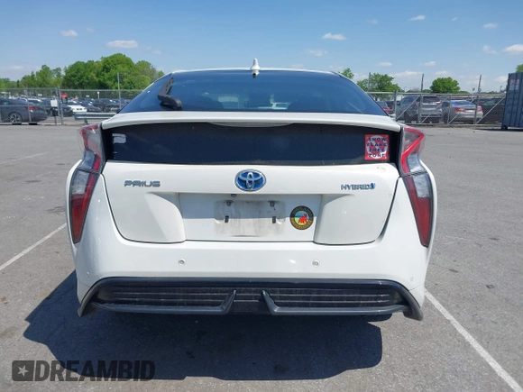 2017 Toyota Prius Two with VIN JTDKARFU4H3051645, listed as a IAAI auction lot 41991804 with 301,338 mi miles. Bid and sale history available at carsss.com. Image 16.