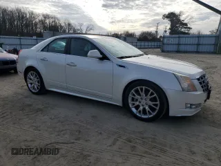 2013 Cadillac CTS Premium with VIN 1G6DP5E38D0174839, listed as a Copart auction lot 86357044 with 147,473 mi miles and Salvage Title. Bid and sale history available at DreamBid. Image 4.