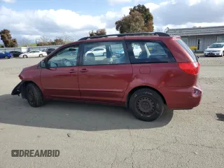 2006 Toyota Sienna CE with VIN 5TDZA23C46S408349, listed as a Copart auction lot 51479595 with 231,901 mi miles and Salvage Title. Bid and sale history available at carsss.com. Image 2.