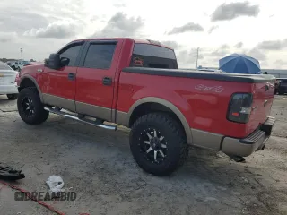 2006 Ford F-150 XLT with VIN 1FTPW14556KB84762, listed as a Copart auction lot 59753685 with 219,242 mi miles and Salvage title. Bid and sale history available at DreamBid. Image 2.