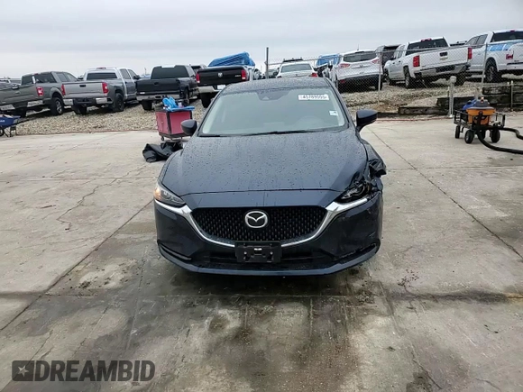 2021 Mazda 6 Sport with VIN JM1GL1UM6M1619582, listed as a Copart auction lot 45789555 with 85,652 mi miles and Salvage Title. Bid and sale history available at carsss.com. Image 11.