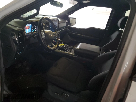 2021 Ford F-150 XL with VIN 1FTFW1E57MKD13897, listed as a Copart auction lot 58760955 with 95,047 mi miles and Salvage title. Bid and sale history available at DreamBid. Image 7.