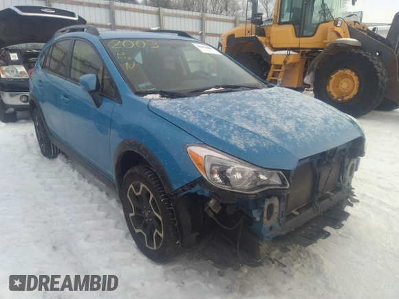 2017 Subaru Crosstrek Premium with VIN JF2GPABC8HG278298, listed as a IAAI auction lot 35632003 with 89,377 mi miles. Bid and sale history available at carsss.com. Image 1.