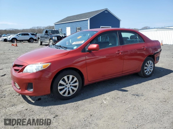 2012 Toyota Corolla L with VIN 2T1BU4EE5CC821419, listed as a Copart auction lot 54630385 with 166,401 mi miles and Clean Title. Bid and sale history available at DreamBid. Image 1.