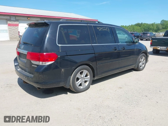 2009 Honda Odyssey Touring с VIN 5FNRL38999B018272, выставлен на аукционе IAAI как лот 42412203 с пробегом 154 987 миль миль и . История ставок и продаж доступна на DreamBid. Изображение 4.