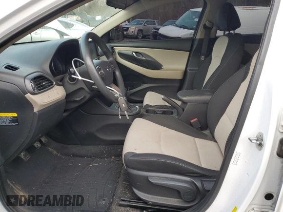 2018 Hyundai Elantra with VIN KMHH35LEXJU011835, listed as a Copart auction lot 81150394 with 128,117 mi miles and Salvage Title. Bid and sale history available at DreamBid. Image 7.