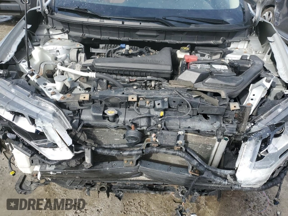2017 Nissan Rogue SV z VIN JN8AT2MT7HW149353, wystawiony jako Copart lot #46567735 z przebiegiem 106 352 mil mil oraz Szkoda całkowita • Salvage title. Historia ofert i sprzedaży dostępna na DreamBid. Obrazek 12.