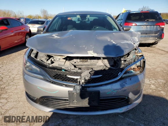 2016 Chrysler 200 LX with VIN 1C3CCCFB3GN195477, listed as a Copart auction lot 81224444 with 102,906 mi miles and Salvage Title. Bid and sale history available at carsss.com. Image 5.
