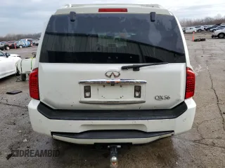 2005 Infiniti QX56 with VIN 5N3AA08C75N809167, listed as a Copart auction lot 43270095 with 0 mi miles and Salvage Title. Bid and sale history available at carsss.com. Image 6.