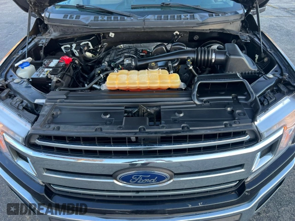 2018 Ford F-150 XL with VIN 1FTEX1CB0JKF17440, listed as a Copart auction lot 52651455 with 168,000 mi miles and Clean Title. Bid and sale history available at carsss.com. Image 7.