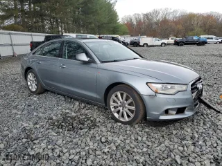 2013 Audi A6 3.0T Premium Plus with VIN WAUGGAFC7DN015375, listed as a Copart auction lot 52260285 with 131,714 mi miles and Clean Title. Bid and sale history available at carsss.com. Image 4.