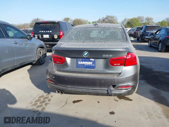2016 BMW 3 Series 328i with VIN WBA8E9G56GNT82443, listed as a IAAI auction lot 41812424 with 56,965 mi miles. Bid and sale history available at carsss.com. Image 16.