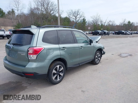 2017 Subaru Forester Premium with VIN JF2SJAEC0HH528019, listed as a IAAI auction lot 39240491 with 107,304 mi miles. Bid and sale history available at carsss.com. Image 4.