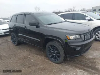 2018 Jeep Grand Cherokee Laredo E with VIN 1C4RJFAG3JC305365, listed as a IAAI auction lot 41538753 with 168,609 mi miles. Bid and sale history available at carsss.com. Image 1.