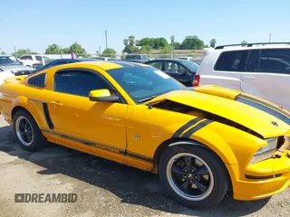 2007 Ford Mustang GT Deluxe with VIN 1ZVFT82H375255531, listed as a IAAI auction lot 42159077 with 158,223 mi miles. Bid and sale history available at carsss.com. Image 14.