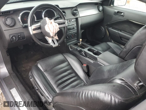 2007 Ford Mustang GT Deluxe with VIN 1ZVFT82H875274785, listed as a Copart auction lot 45746645 with Not provided miles and Salvage title. Bid and sale history available at DreamBid. Image 8.