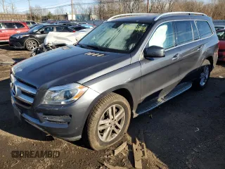 2015 Mercedes-Benz GL-Class GL 450 with VIN 4JGDF6EE3FA460095, listed as a Copart auction lot 80662313 with 112,710 mi miles. Bid and sale history available at carsss.com. Image 1.