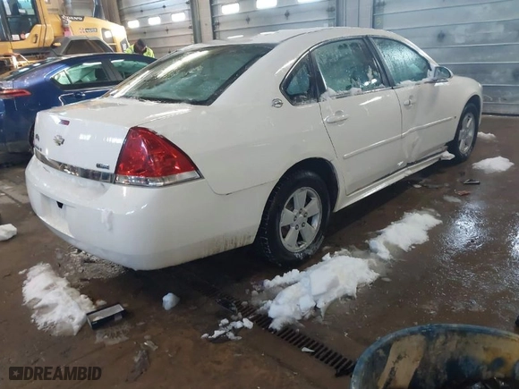 2009 Chevrolet Impala 3.5L LT with VIN 2G1WT57K591310662, listed as a IAAI auction lot 41613818 with NaN miles. Bid and sale history available at carsss.com. Image 4.
