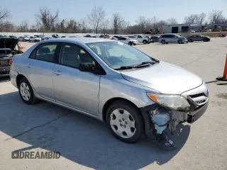 2011 Toyota Corolla L with VIN JTDBU4EE2BJ090483, listed as a Copart auction lot 49170345 with 110,160 mi miles and Salvage Title. Bid and sale history available at carsss.com. Image 4.