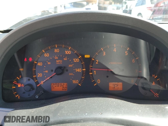 2003 Infiniti G35 w/Leather with VIN JNKCV51E83M001415, listed as a Copart auction lot 74638014 with 208,921 mi miles and Salvage Title. Bid and sale history available at DreamBid. Image 9.
