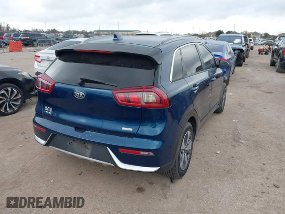 2019 Kia Niro LX with VIN KNDCB3LC1K5339029, listed as a IAAI auction lot 41506669 with 1 mi miles. Bid and sale history available at carsss.com. Image 4.