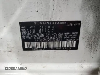 2018 Subaru Impreza with VIN 4S3GTAA69J3708262, listed as a Copart auction lot 44562095 with 107,222 mi miles and Salvage title. Bid and sale history available at DreamBid. Image 12.
