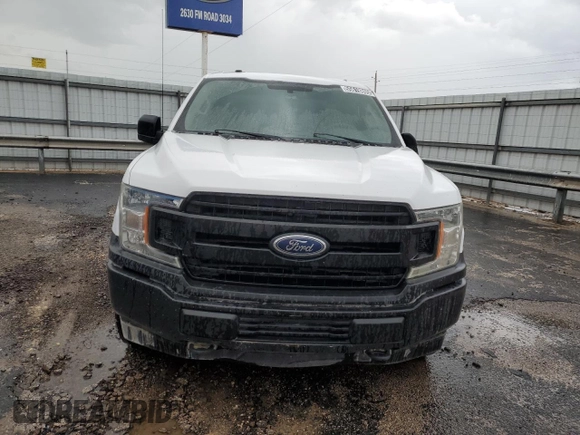 2018 Ford F-150 XL with VIN 1FTFX1E52JKE93864, listed as a Copart auction lot 55618805 with 157,540 mi miles and Clean Title. Bid and sale history available at DreamBid. Image 5.