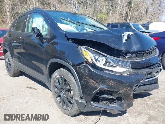 2022 Chevrolet Trax LT with VIN KL7CJPSM5NB537474, listed as a IAAI auction lot 42050358 with 61,144 mi miles and . Bid and sale history available at DreamBid. Image 1.