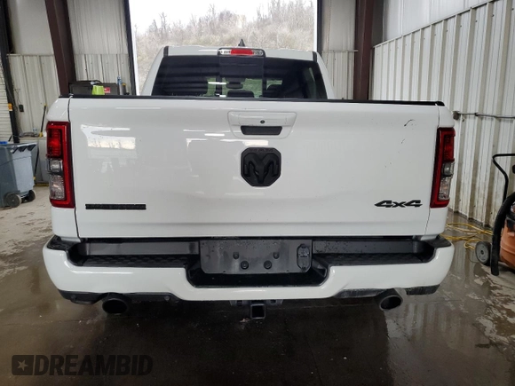 2022 Ram 1500 Big Horn with VIN 1C6SRFFT1NN137100, listed as a Copart auction lot 50770905 with 32,699 mi miles and Salvage Title. Bid and sale history available at carsss.com. Image 6.