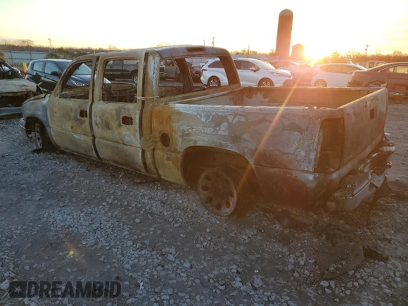 2007 Chevrolet Silverado 1500 LS with VIN 2GCEC13V771155878, listed as a Copart auction lot 88694135 with Not Provided miles and Non Repairable. Bid and sale history available at DreamBid. Image 2.