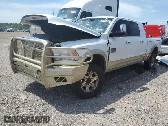 2012 Ram 2500 Laramie Limited z VIN 3C6UD5PL5CG173734, wystawiony jako Copart lot #56576995 z przebiegiem 296 460 mil mil oraz Czysty tytuł • Clean title. Historia ofert i sprzedaży dostępna na DreamBid. Obrazek 1.