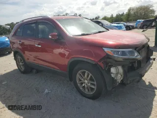 2014 Kia Sorento LX with VIN 5XYKT4A6XEG521500, listed as a Copart auction lot 55116805 with 176,573 mi miles and Salvage Title. Bid and sale history available at DreamBid. Image 4.