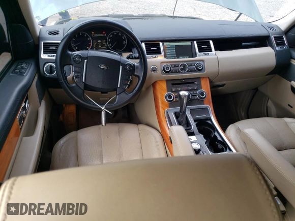 2010 Land Rover Range Rover Sport HSE Lux с VIN SALSK2D40AA233280, выставлен на аукционе Copart как лот 54262185 с пробегом 81 049 миль миль и Списание • Salvage title. История ставок и продаж доступна на DreamBid. Изображение 8.