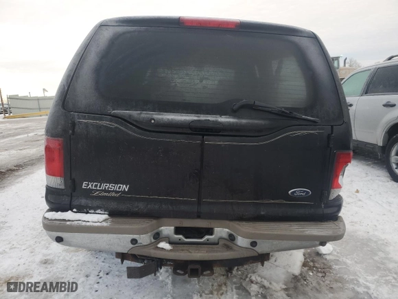 2002 Ford Excursion Limited with VIN 1FMSU43FX2ED37071, listed as a Copart auction lot 87668565 with NaN miles and Salvage Title. Bid and sale history available at carsss.com. Image 6.