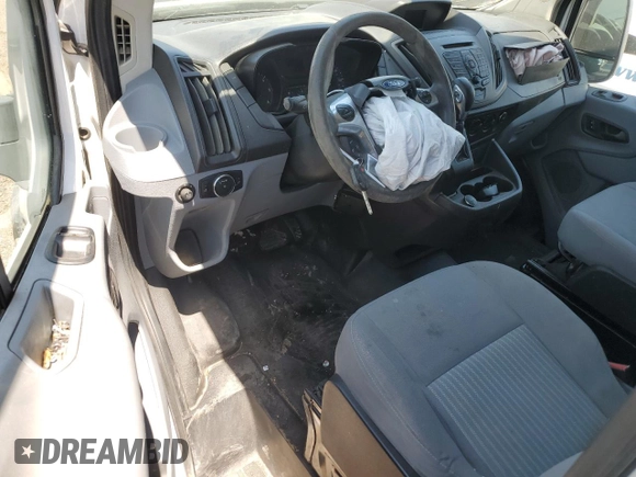 2018 Ford Transit with VIN 1FTYE2CV5JKA32231, listed as a Copart auction lot 54868154 with 164,468 mi miles and Salvage title. Bid and sale history available at DreamBid. Image 8.
