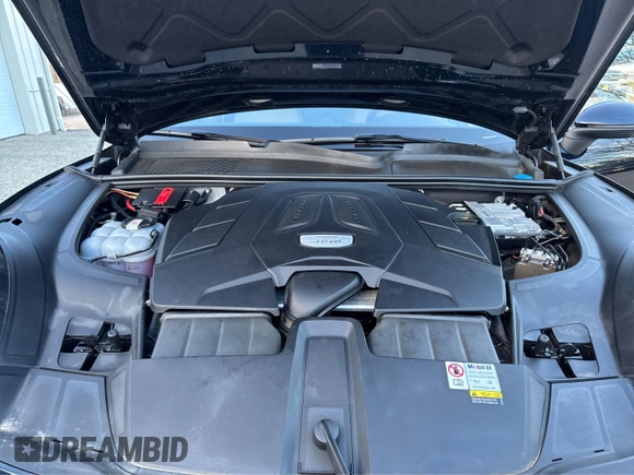 2023 Porsche Cayenne Turbo S E-Hybrid with VIN WP1AA2AY5PDA07XXX, listed as a Copart auction lot 53602005 with 12,322 mi miles and Clean title. Bid and sale history available at DreamBid. Image 7.