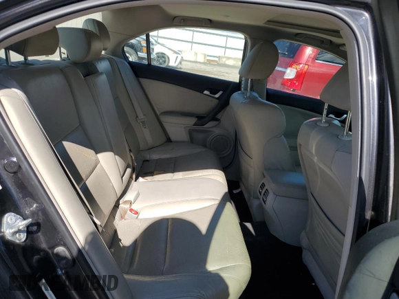 2011 Acura TSX with VIN JH4CU2F62BC018833, listed as a Copart auction lot 56911785 with 144,558 mi miles and Salvage title. Bid and sale history available at DreamBid. Image 10.