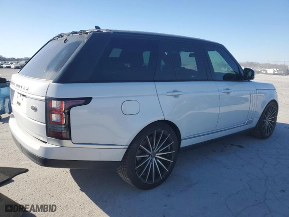 2016 Land Rover Range Rover Diesel HSE with VIN SALGS2KF7GA264027, listed as a Copart auction lot 48911075 with 118,270 mi miles and Clean Title. Bid and sale history available at carsss.com. Image 3.