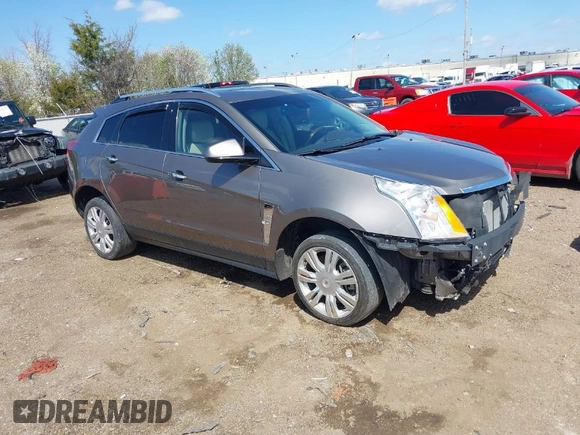 2011 Cadillac SRX Luxury Collection with VIN 3GYFNDEY6BS677576, listed as a IAAI auction lot 41769774 with 106,097 mi miles. Bid and sale history available at carsss.com. Image 1.