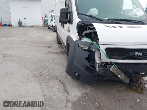 2022 Ram ProMaster Cargo with VIN 3C6MRVJG0NE114716, listed as a IAAI auction lot 40906614 with 164,182 mi miles and . Bid and sale history available at DreamBid. Image 6.