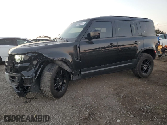 2023 Land Rover Defender with VIN SALEK7EX2P2143408, listed as a Copart auction lot 86923074 with 44,686 mi miles and Salvage title. Bid and sale history available at DreamBid. Image 1.