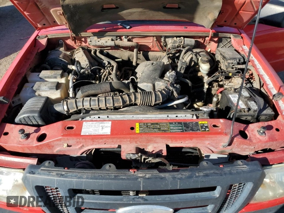 2006 Ford Ranger STX с VIN 1FTYR44U46PA44211, выставлен на аукционе Copart как лот 43438045 с пробегом 86 926 миль миль и Списание • Salvage title. История ставок и продаж доступна на DreamBid. Изображение 11.