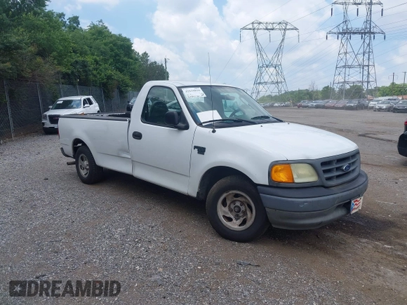 2004 Ford F-150 XL with VIN 2FTRF17W84CA35714, listed as a IAAI auction lot 42610810 with 129,865 mi miles and . Bid and sale history available at DreamBid. Image 1.