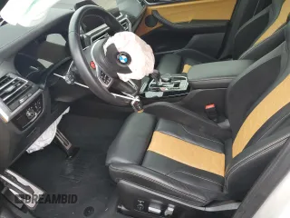 2022 BMW X4 M z VIN 5YM23EC04N9K50909, wystawiony jako Copart lot #87947765 z przebiegiem 27 474 mil mil oraz Szkoda całkowita • Salvage title. Historia ofert i sprzedaży dostępna na DreamBid. Obrazek 7.